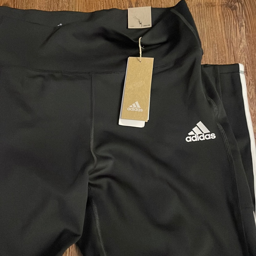 Adidas three star leggings